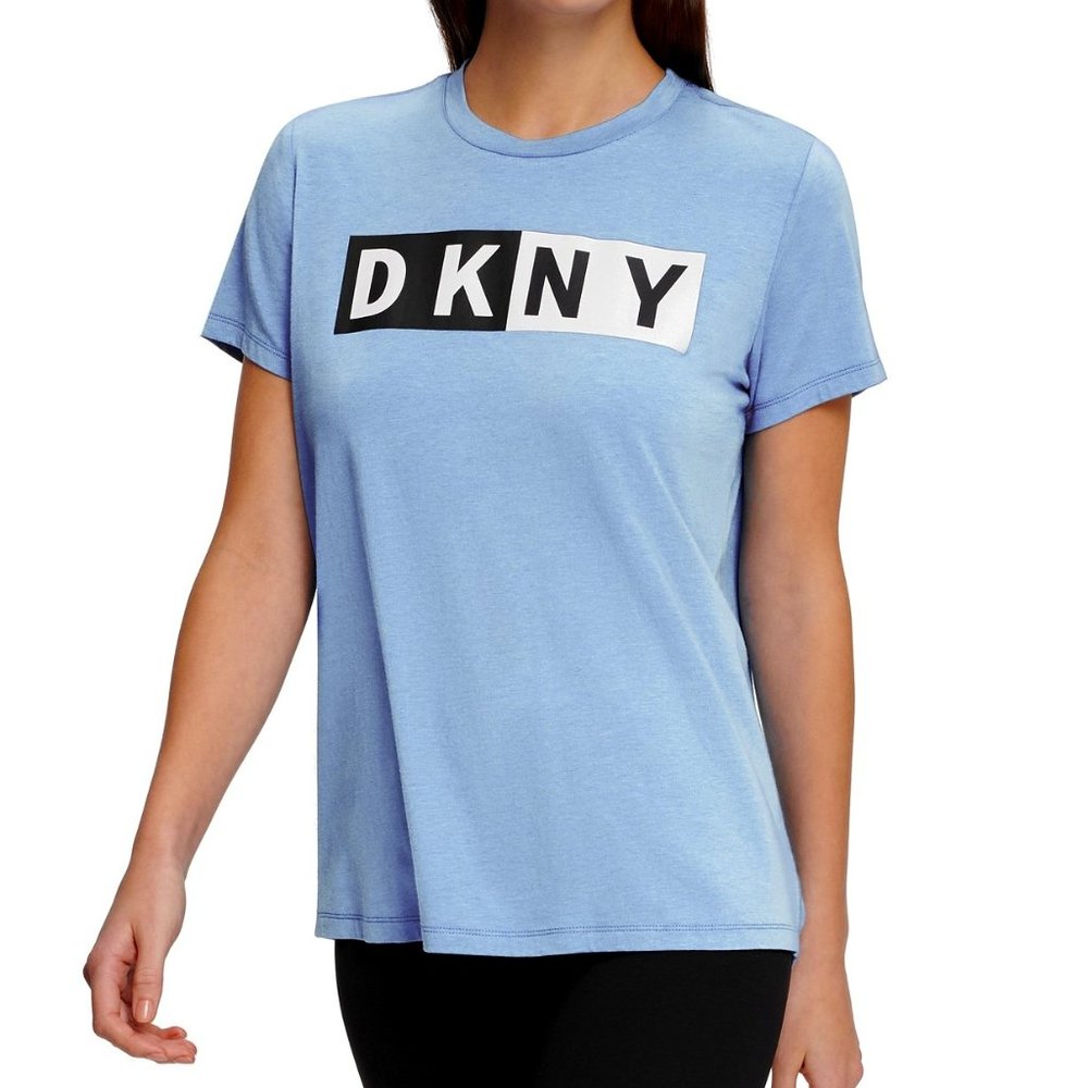 DKNY Sport Colorblocked-Logo T-Shirt